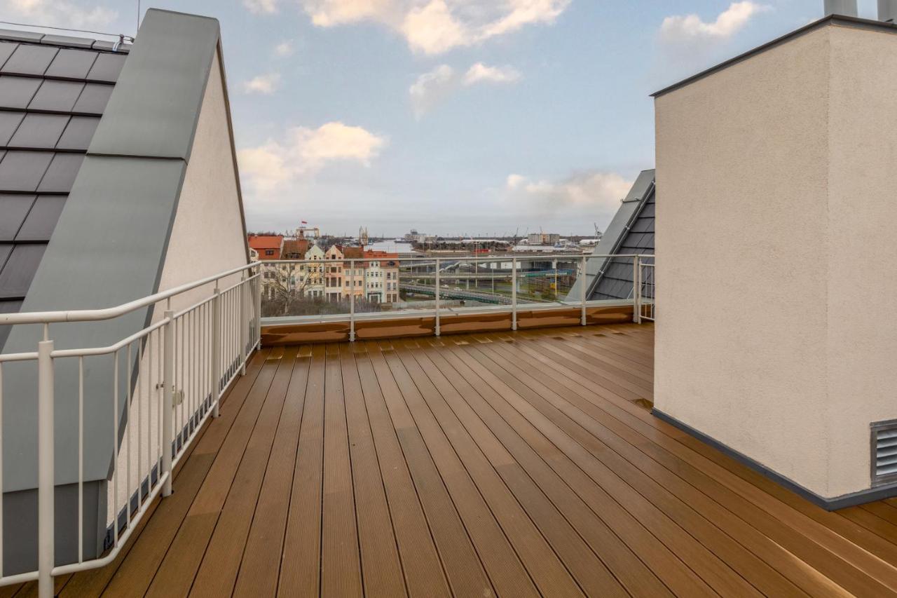 Old Town Szczecin Blue Apartment Bagian luar foto