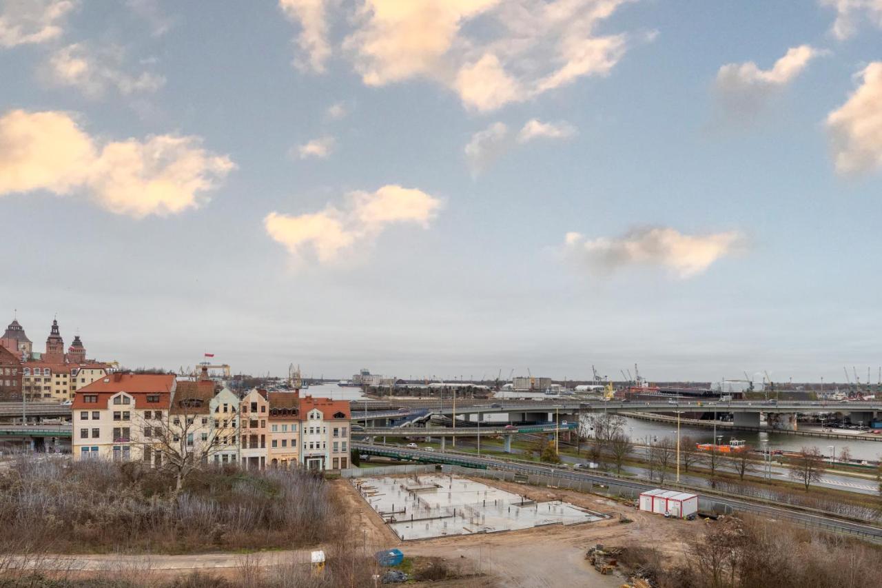 Old Town Szczecin Blue Apartment Bagian luar foto
